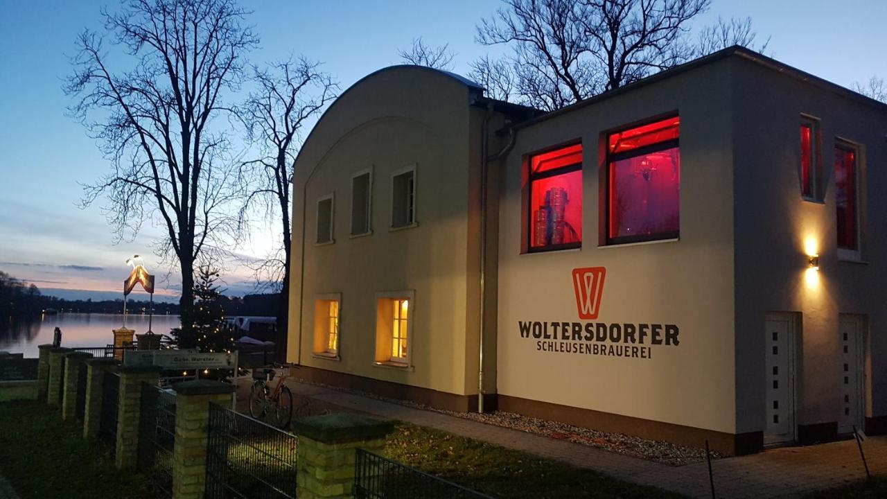 Ferienwohnungen Auf Der Schleusenhalbinsel Woltersdorf  Esterno foto